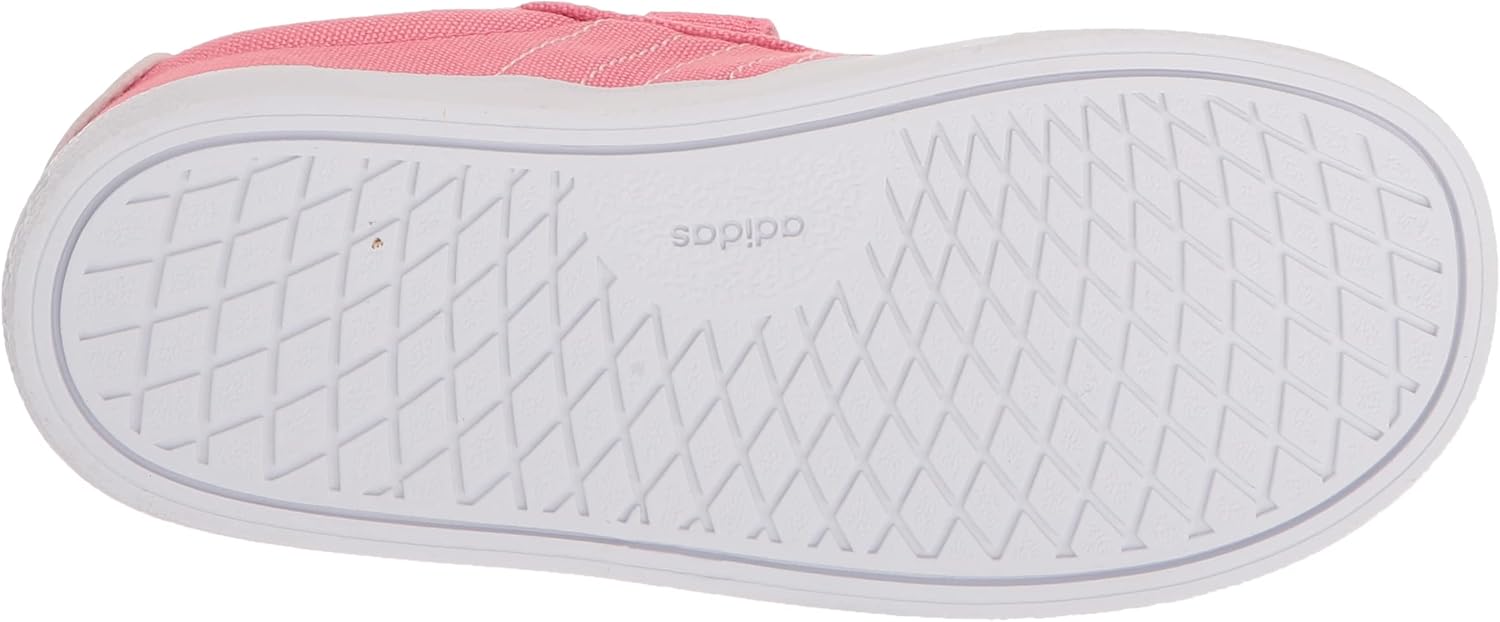 Кроссовки Adidas Vulcraid3r для детей и унисекс, белый/розовый — фото 4