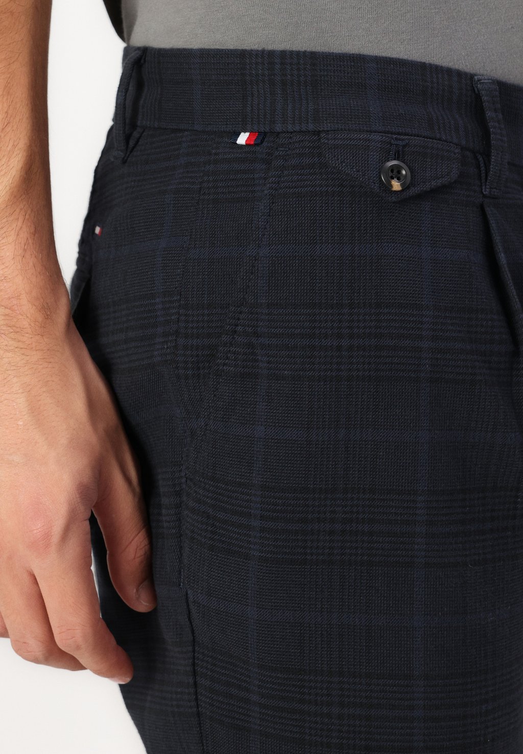 

Чиносы DENTON POW CHECK Tommy Hilfiger, темно-синий