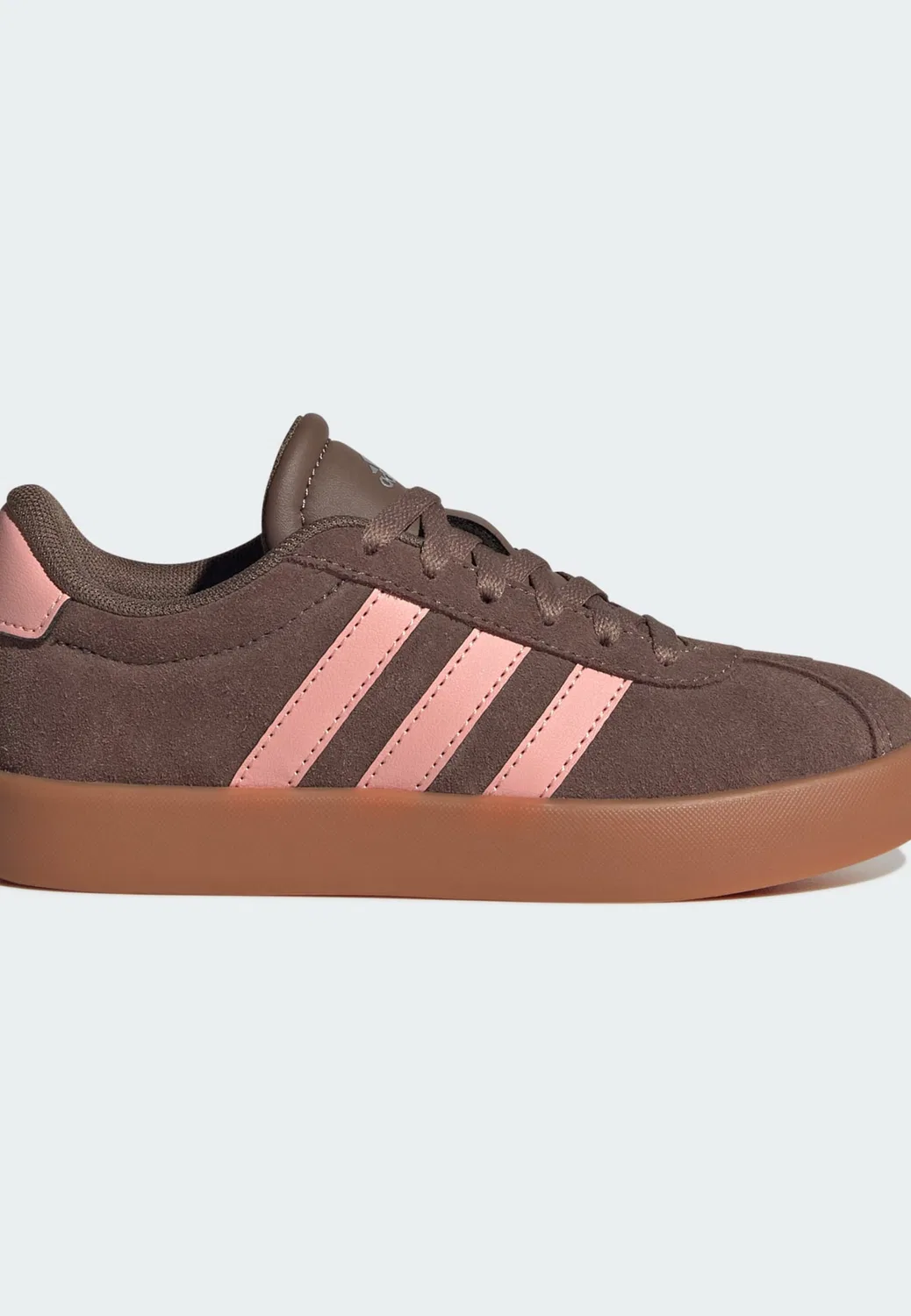 Кроссовки Adidas Sportswear VL Court 3.0 коричневого цвета — фото 4