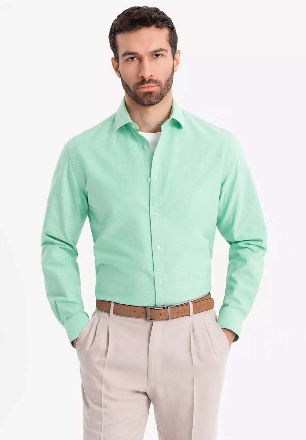 

Рубашка CLASSIC OXFORD Ombre, мятный