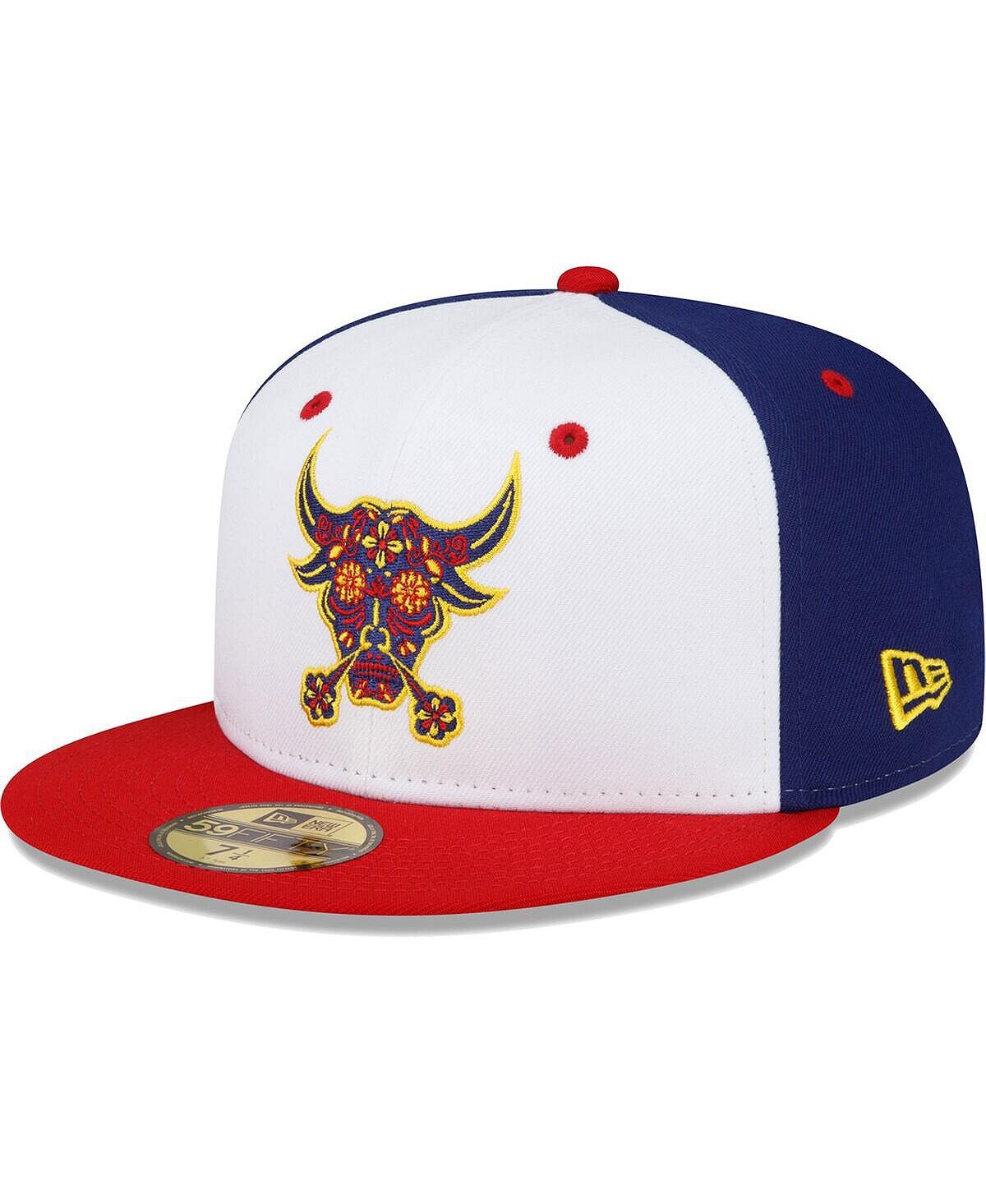 

Мужская белая приталенная кепка Durham Bulls Copa De La Diversion 59FIFTY New Era