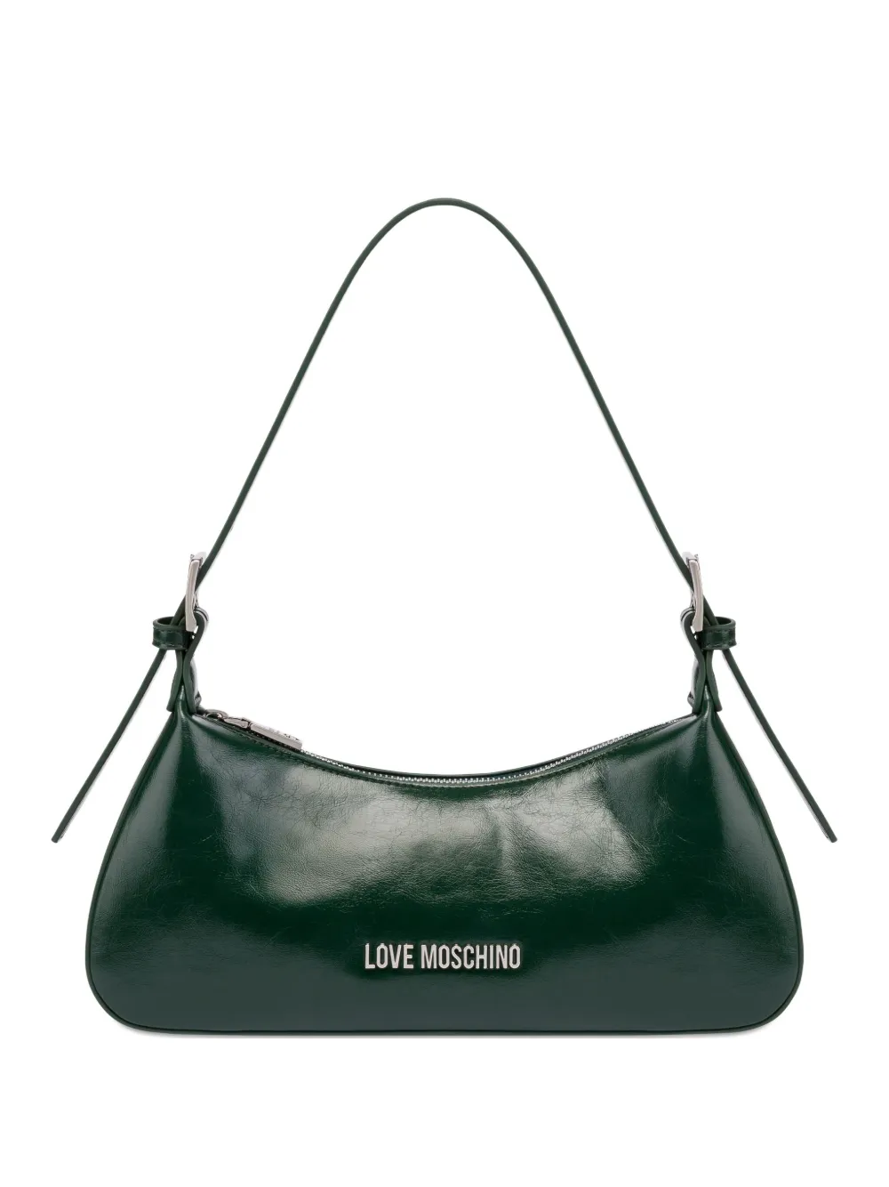 

Сумка на плечо с логотипом Love Moschino, зеленый