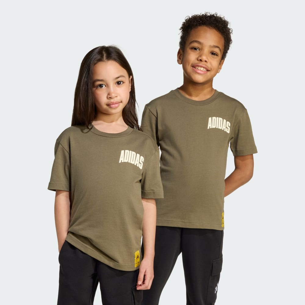 

Футболка Adidas The Simpsons Tee Kids, цвет Olive Strata