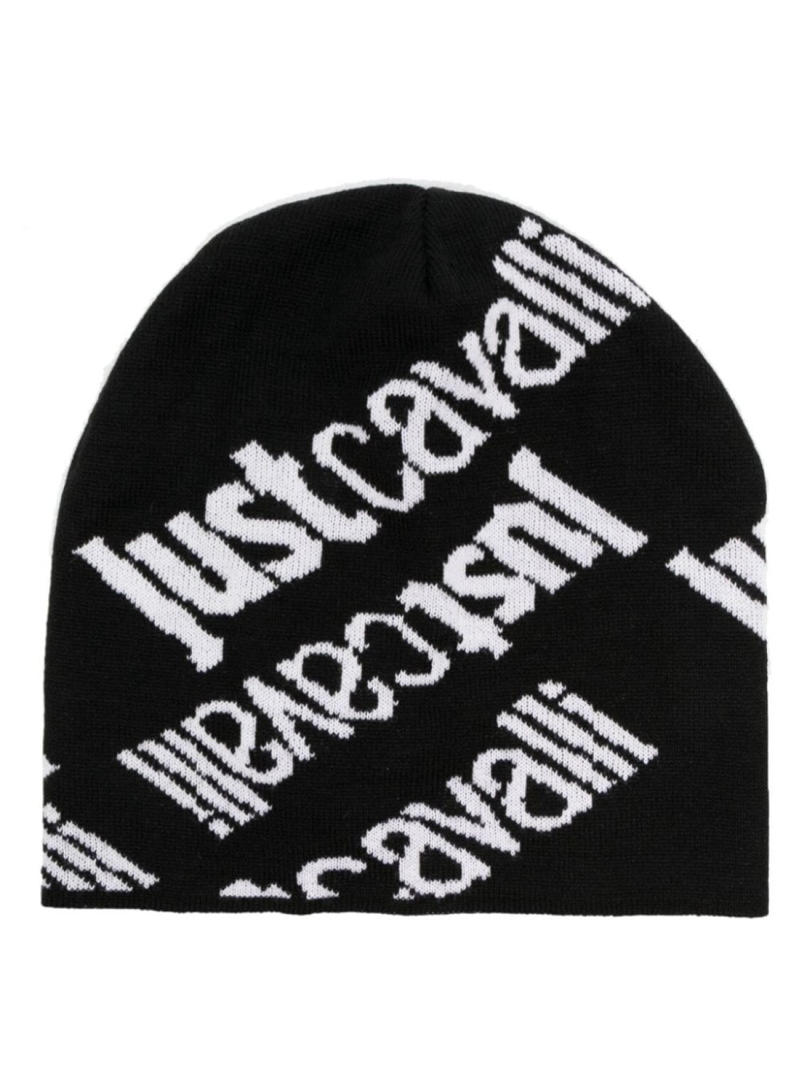 

Just Cavalli шапка бини с логотипом, черный