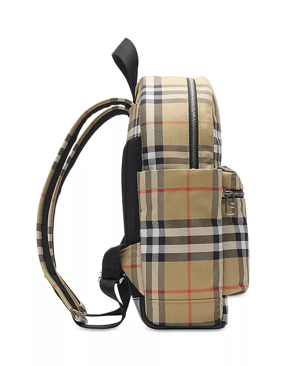 Рюкзак унисекс Burberry искусственная кожа, бежевый — фото 2