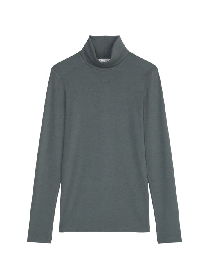 

Футболка Marc O'Polo Rollkragen Longsleeve regular, цвет deep emerald
