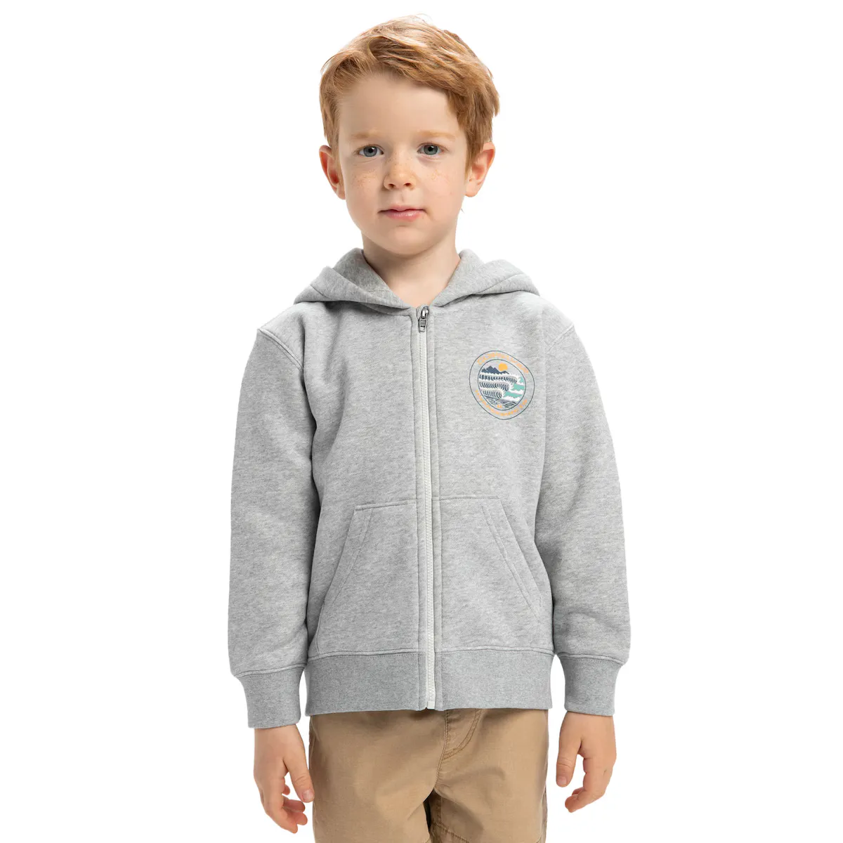 

Детская толстовка Quiksilver Day Tripper, серый