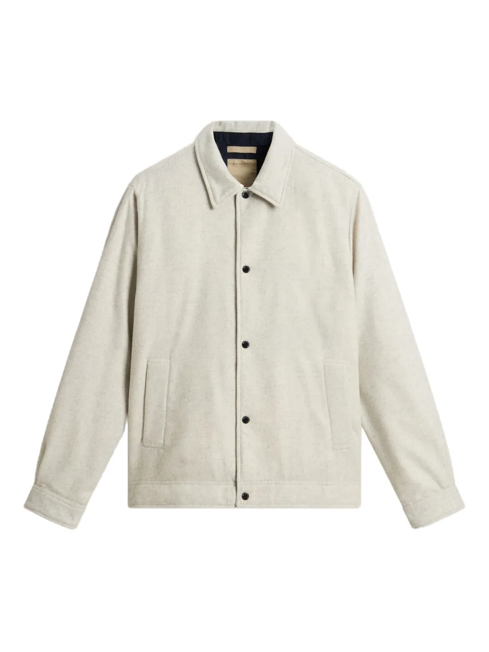 

Шерстяная куртка-рубашка WOOLRICH, нейтральный