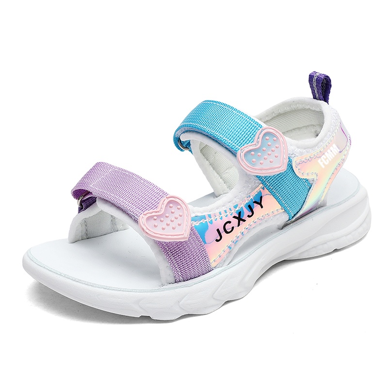 

Сандалии с низким верхом Quick Dry Support для детей FCMM, белый/синий