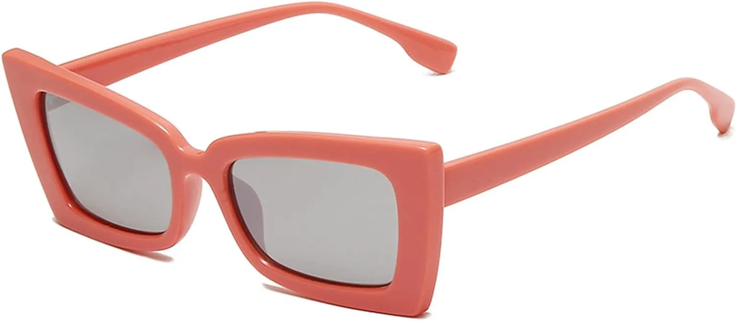 

Модные солнцезащитные очки «кошачий глаз» в крупной оправе для мужчин и женщин, для отдыха на природе и отпуска. Декоративные солнцезащитные очки MTZJH, A