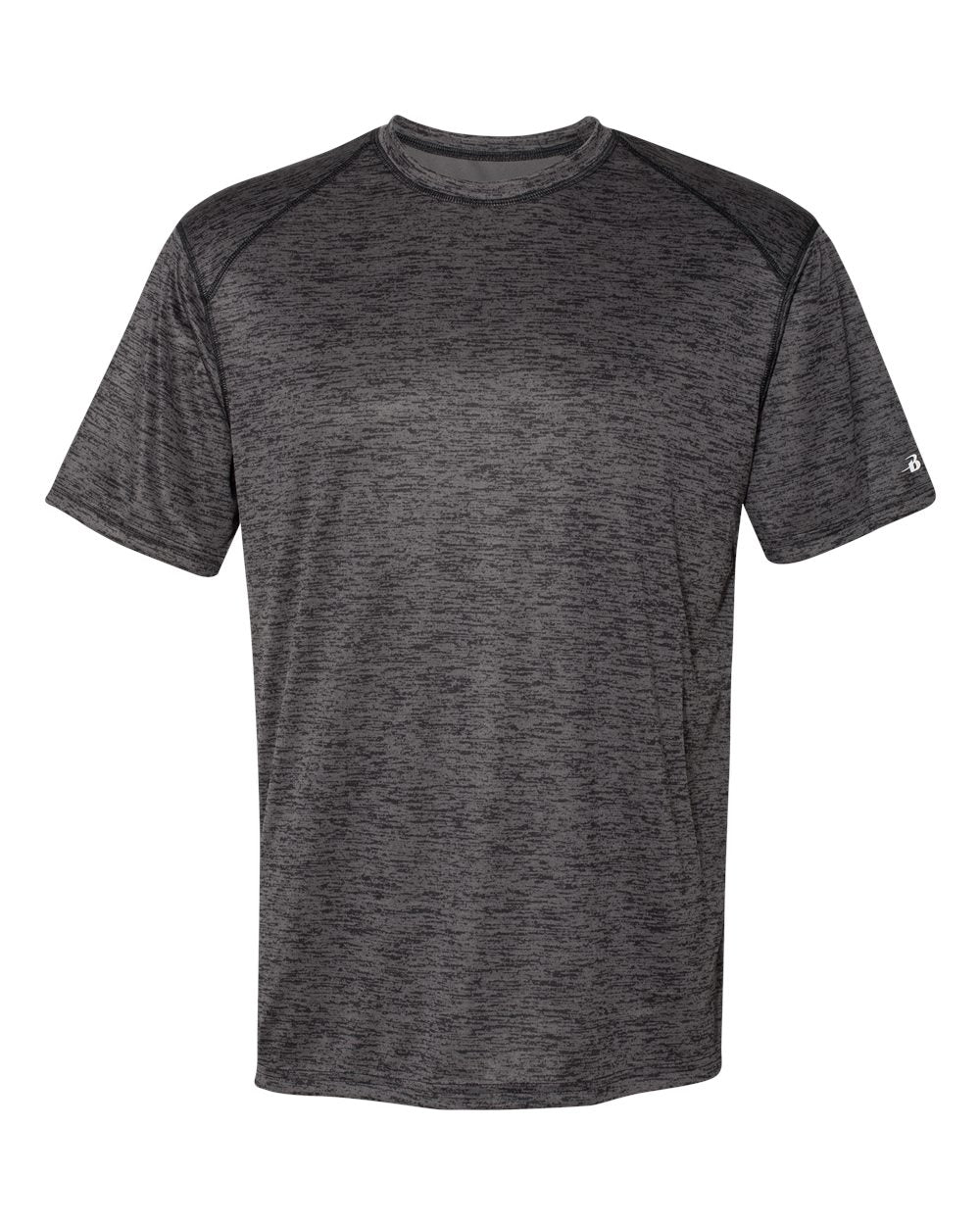 

Футболка с тональным сочетанием Badger, цвет black tonal blend