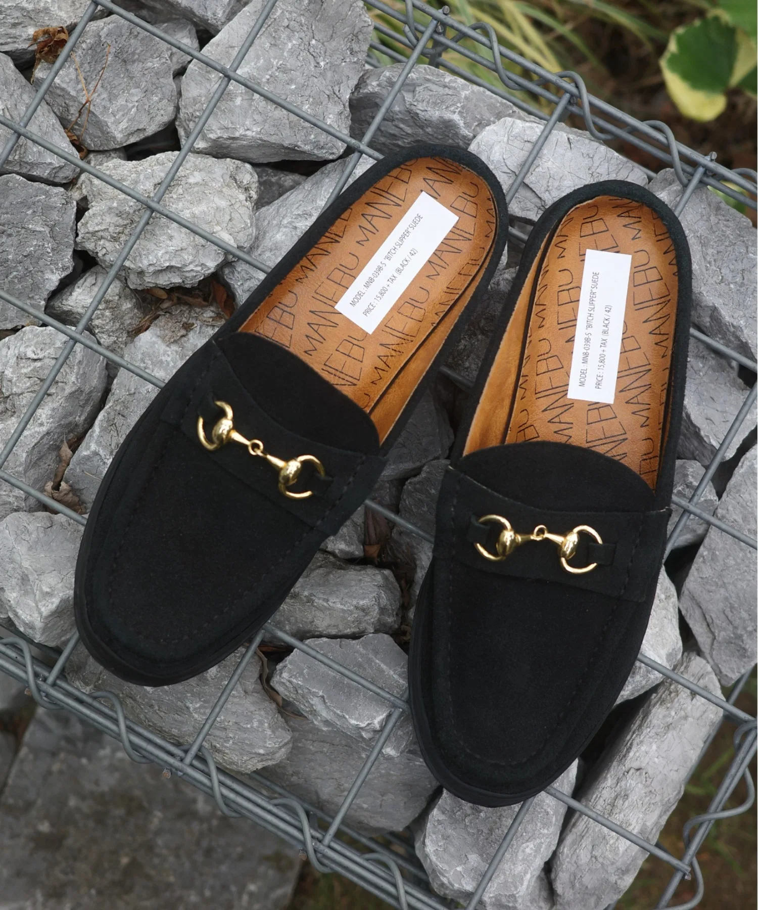 MANEBU/Manebu BITCH SLIPPER SUEDE Bit Loafer Тапочки замшевые унисекс — фото 2