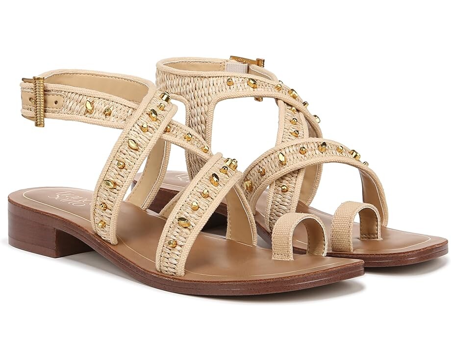 

Сандалии Franco Sarto Ina Strappy, цвет Natural Raffia