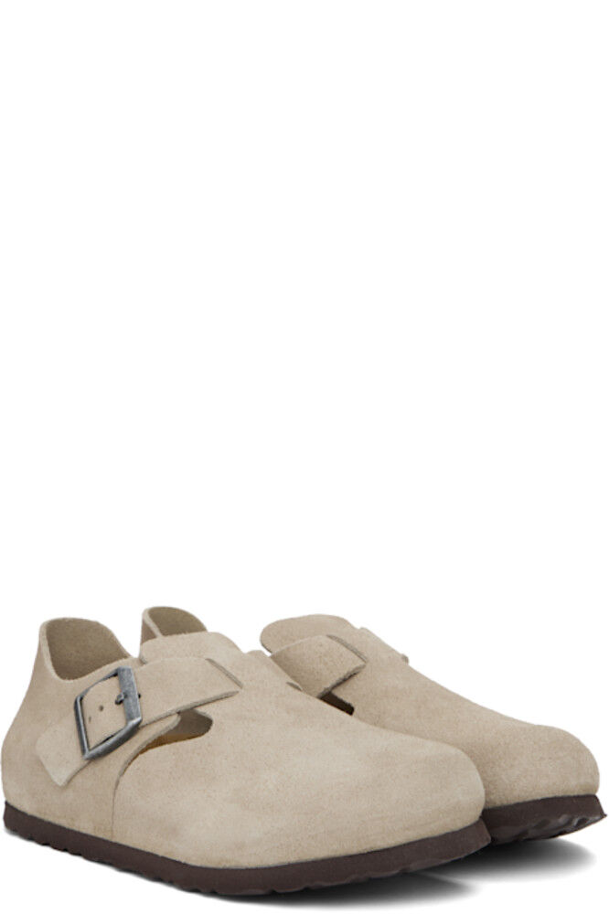 Узкие лоферы London Taupe Birkenstock — фото 4