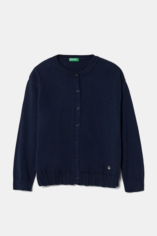 

Детский хлопковый кардиган United Colors Of Benetton, темно-синий