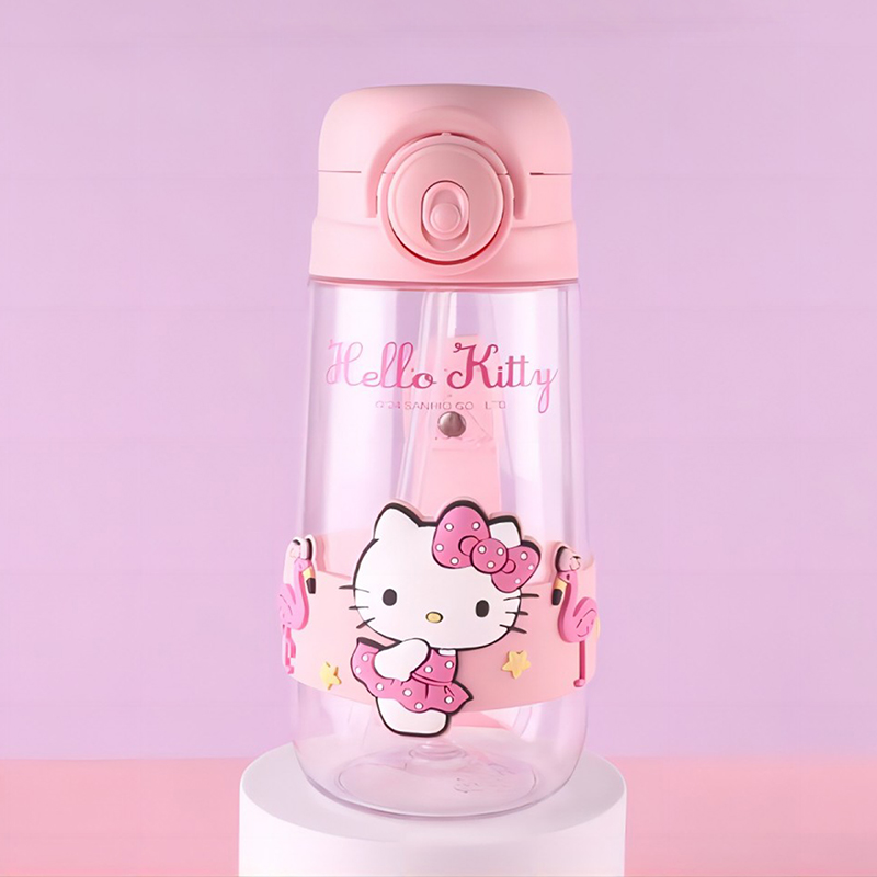 Пластиковые стаканы для воды Sanrio, синий/красный — фото 4