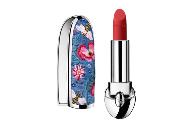 

Floral Denim Shell Vintage Edition Gemstone Бальзам для губ Помада Шелковистый крем Ощущение Матовый 3,5 г GUERLAIN, 880 velvet