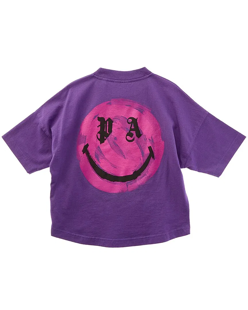 Футболка с графическим принтом Palm Angels, фиолетовый — фото 2