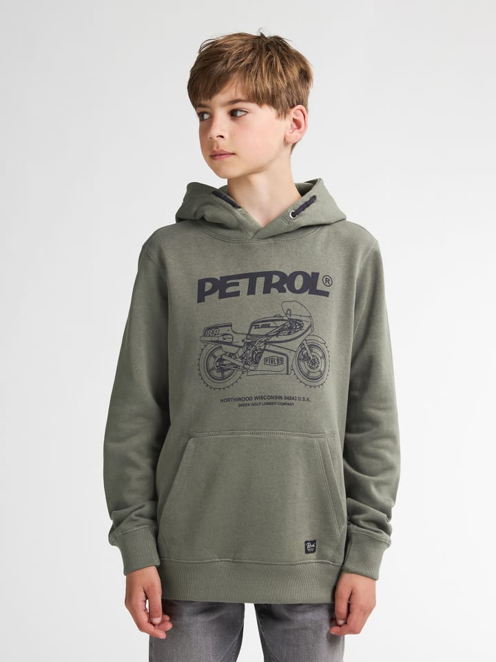 

Толстовка с капюшоном Petrol Industries, зеленый