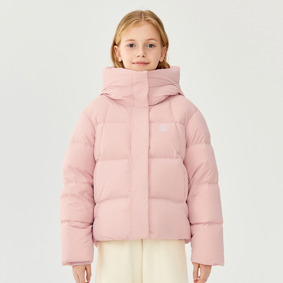 FILA KIDS Пуховик Sand Leather Pink детский — фото 3