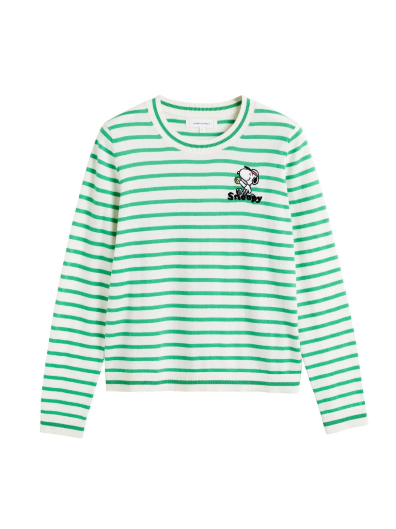 

Джемпер из коллаборации со Snoopy Peanuts Chinti & Parker, зеленый