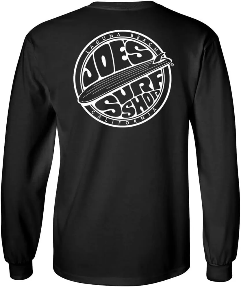 

JOES SURF SHOP Мужская футболка с длинным рукавом Fins Up Logo