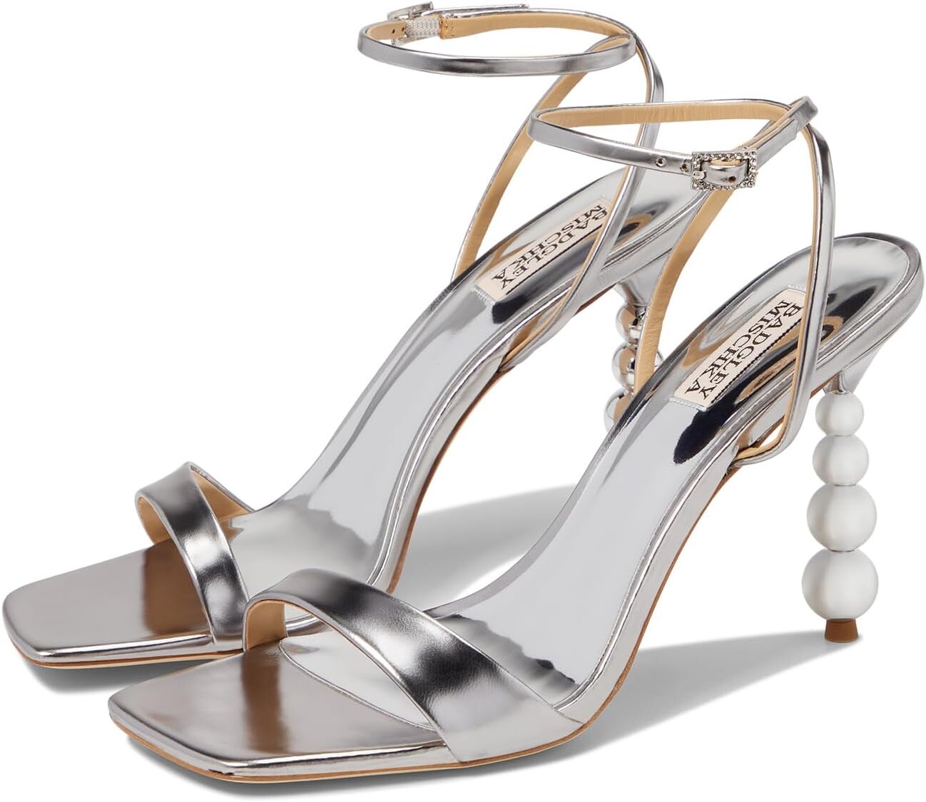 

Босоножки Ivette II Badgley Mischka, цвет Dark Silver
