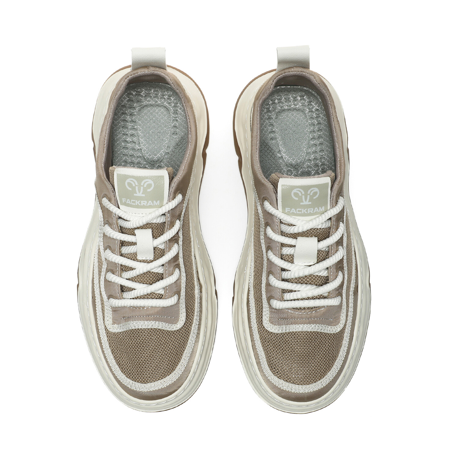 Кроссовки мужские Lifestyle Shoes Men Low-Top Fackram, цвет Apricot — фото 3