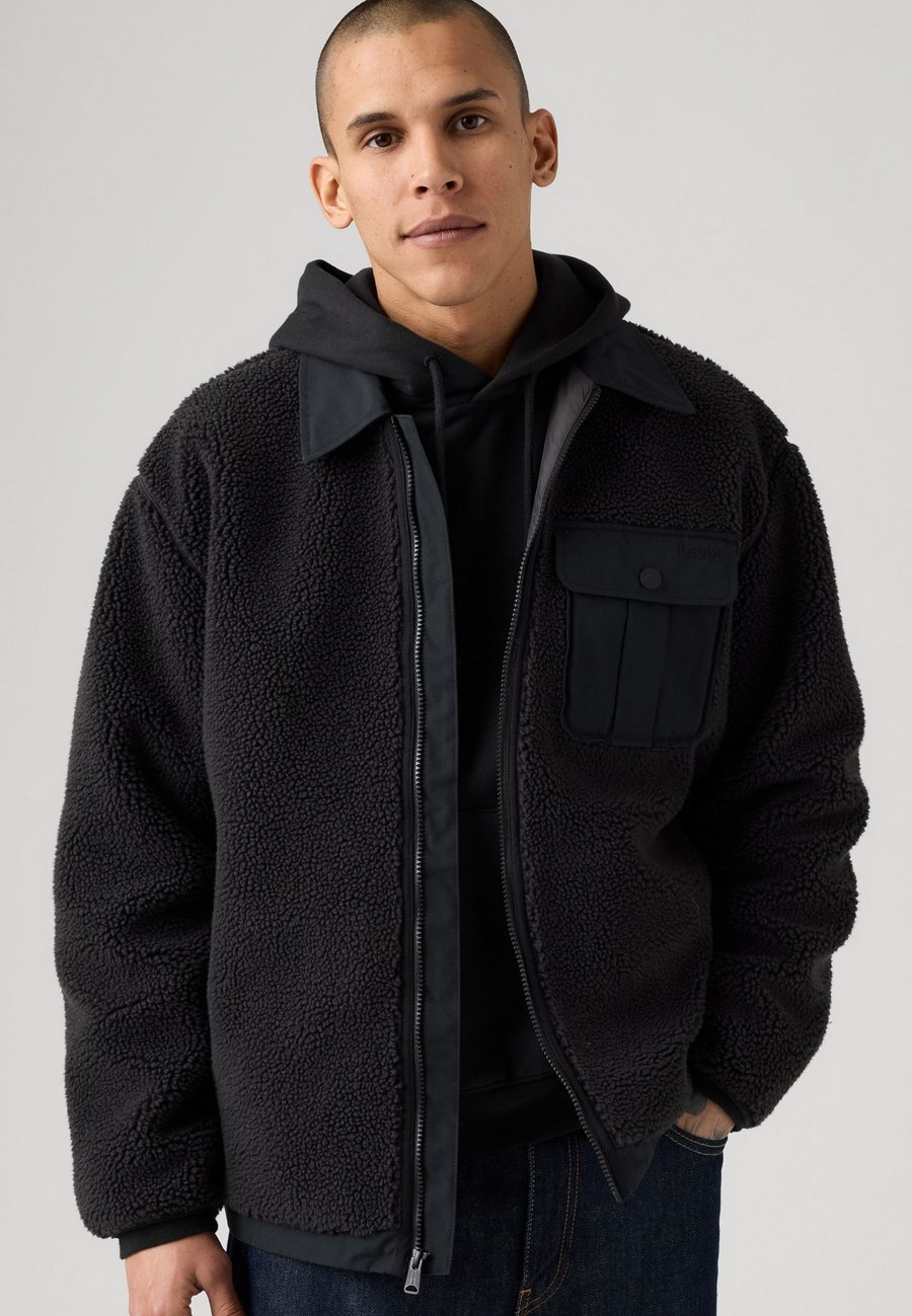 

Флисовая куртка Levi's JOONIE, Dark Phantom/Black