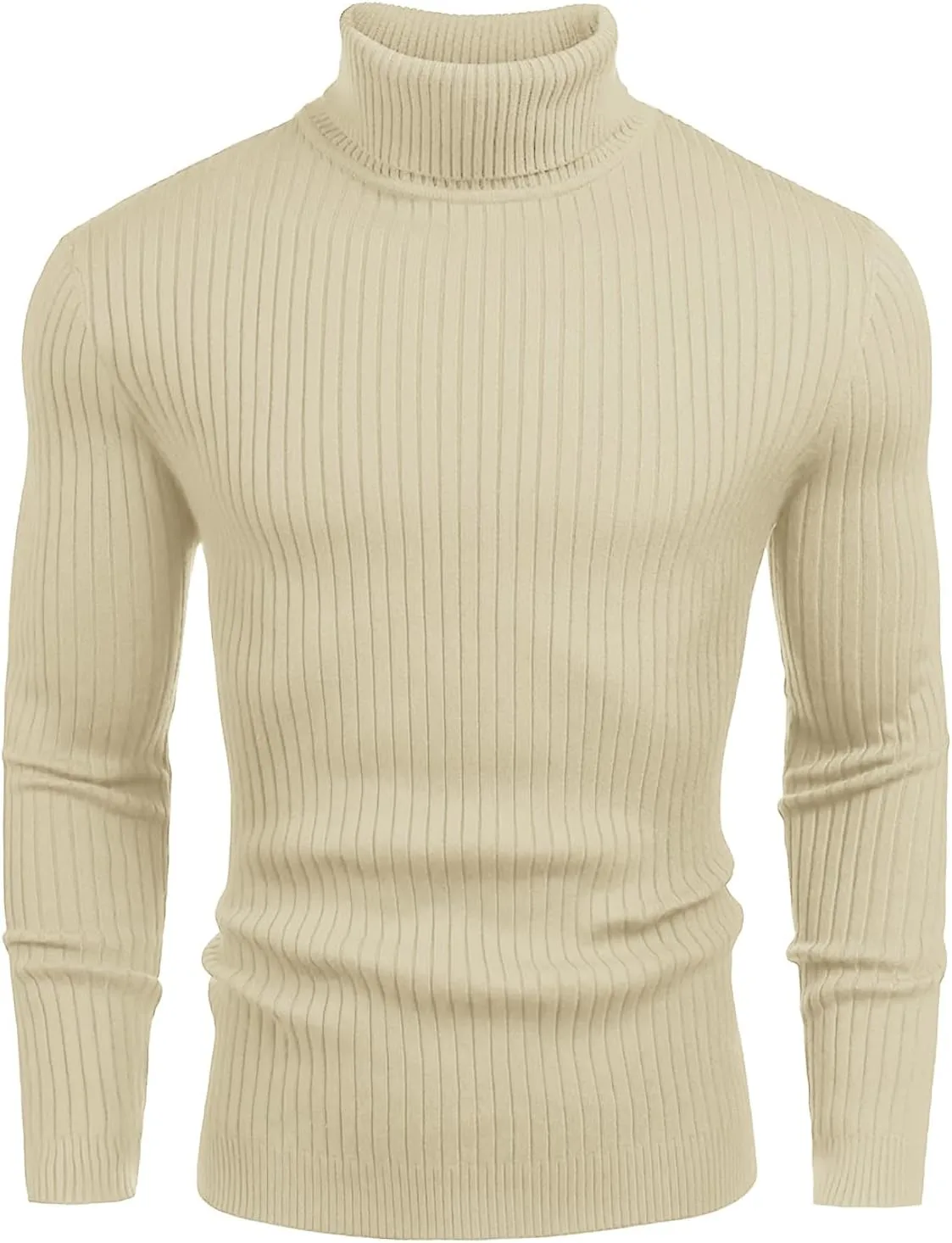 

Мужской водолазный свитер Amussiar Slim Fit из хлопка