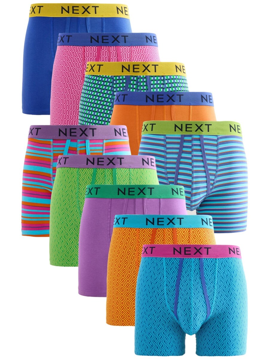 

Боксеры Next, цвет Blue/Green/Purple/Orange/Pink