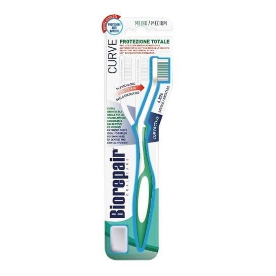 

Зубная щетка Curve средней изогнутости, 1 шт. Biorepair