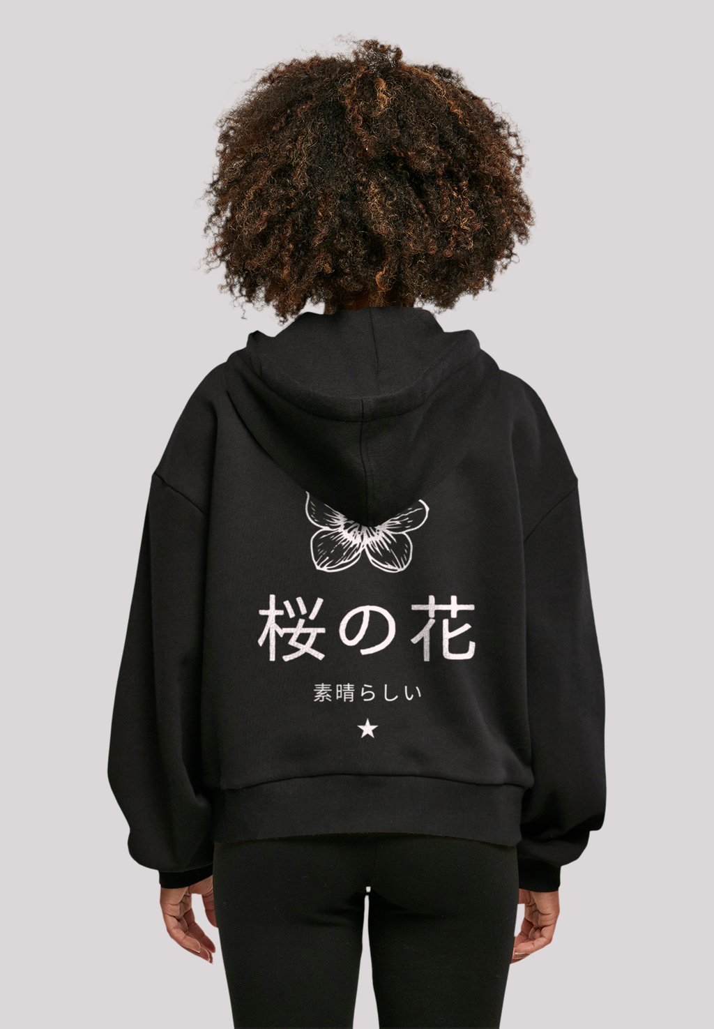 

Толстовка SAKURA FLOWER - Hoodie F4NT4STIC, черный