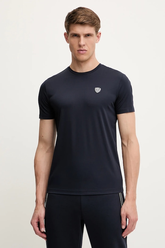 

Футболка Ea7 Emporio Armani, темно-синий