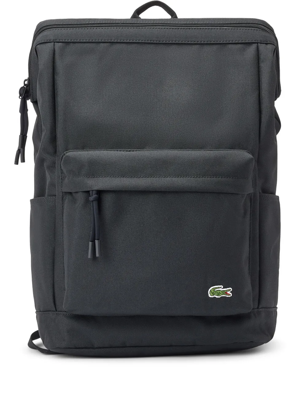 

Рюкзак с нашивкой-логотипом Lacoste, черный