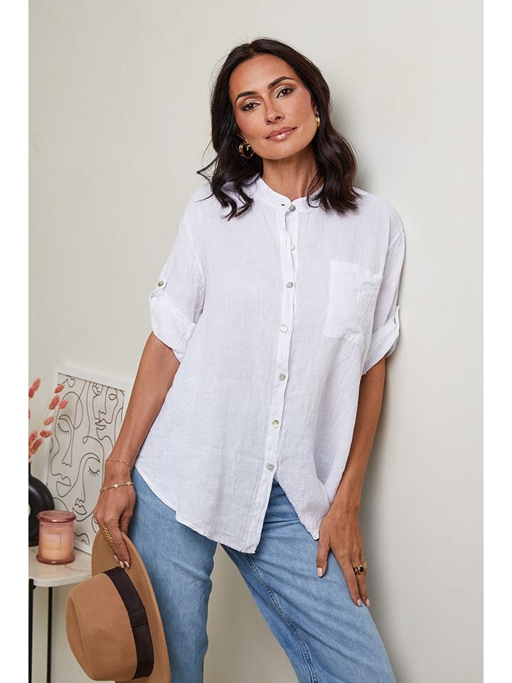 

Блуза Le Monde du Lin, белый