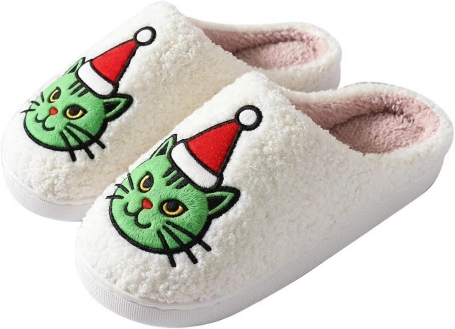 

Женские и мужские тапочки с милым мультяшным узором на Хэллоуин и Рождество, с антискользящей подошвой, уютные домашние зимние тапочки из мягкого плюша, теплые, подарок для девушки Coleyn, Little Monster