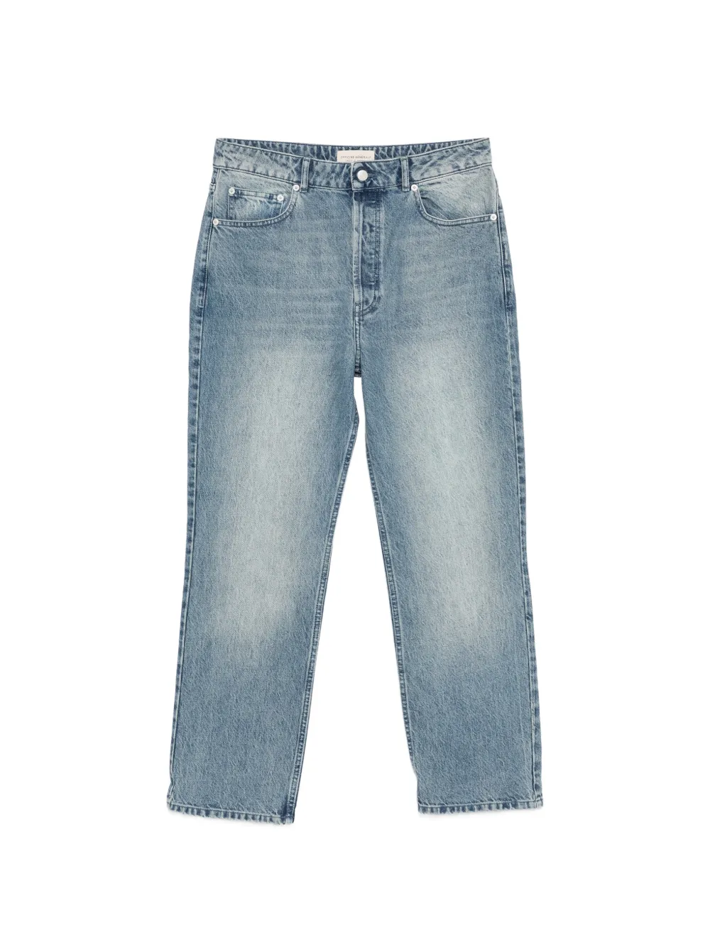 

Джинсы с нашивкой-логотипом Officine Generale, синий