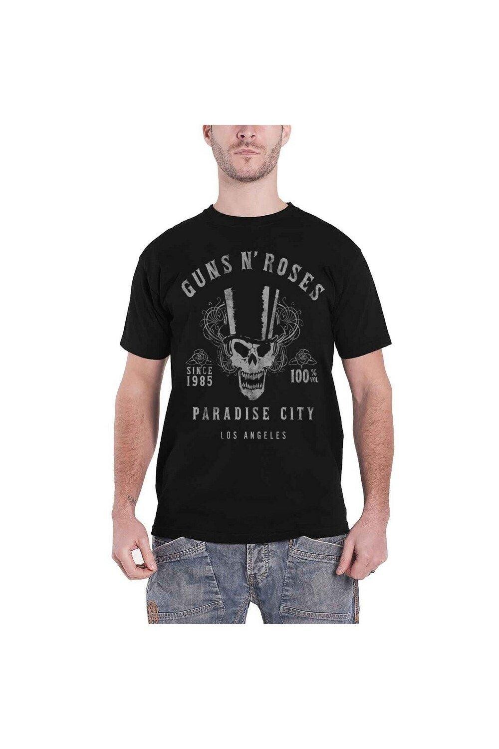 

Футболка со 100% объемом Guns N Roses, черный