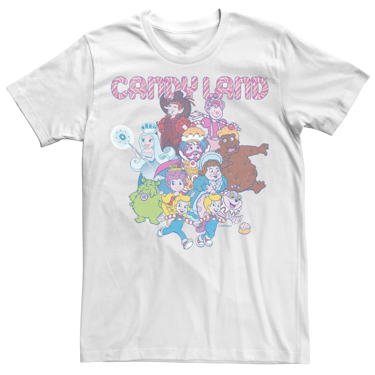 

Мужская футболка с логотипом Candy Land Group Shot Licensed Character