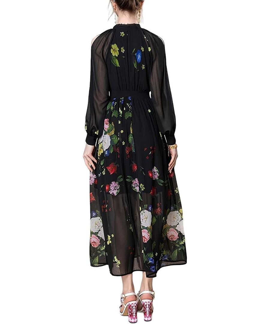 

Платье миди BURRYCO, черный