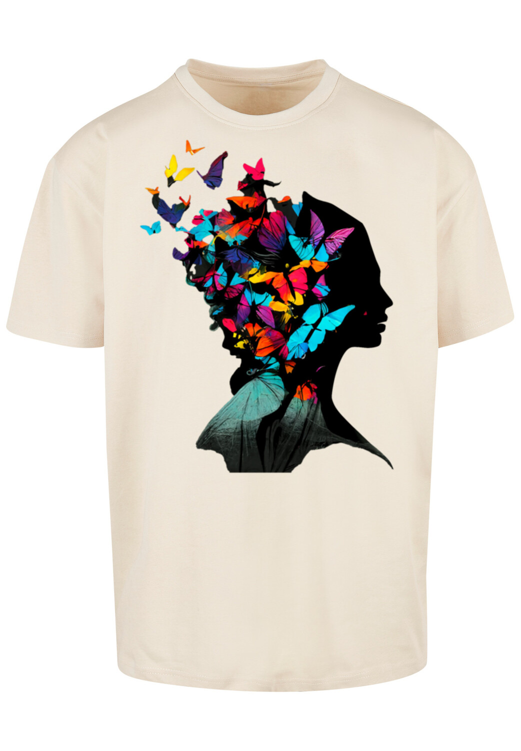 

Футболка F4NT4STIC Schmetterling Silhouette OVERSIZE TEE, песочный