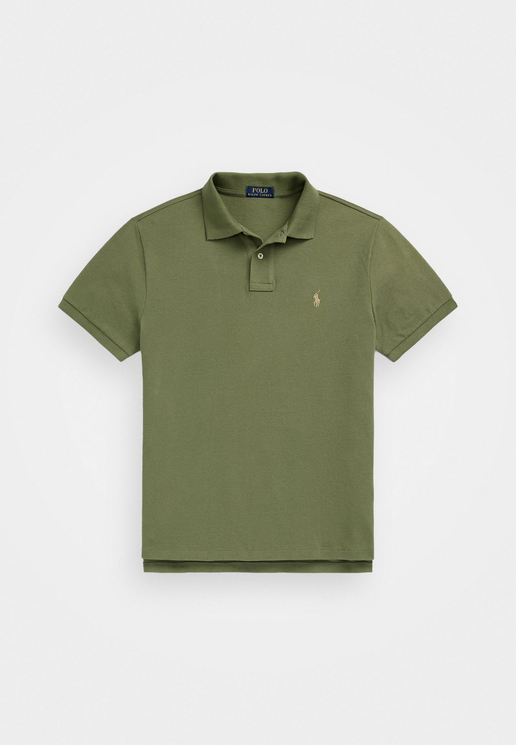 

Рубашка поло SHORT SLEEVE Polo Ralph Lauren, оливковый