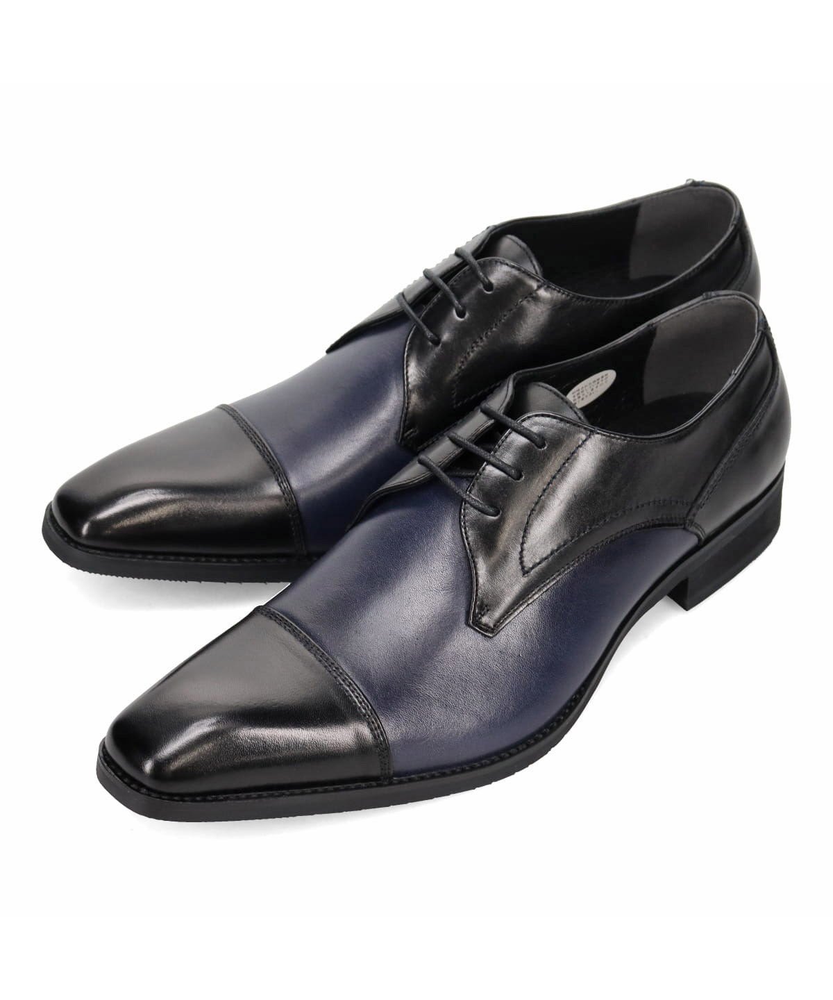 Деловые туфли с длинным носком и прямым носком Lutecia, Black/Navy