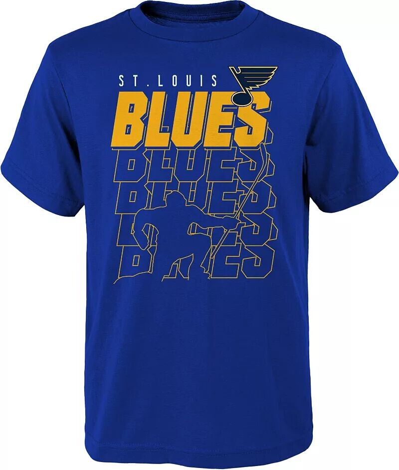 

Outerstuff Синяя футболка NHL Youth St. Louis Blues Celly Time