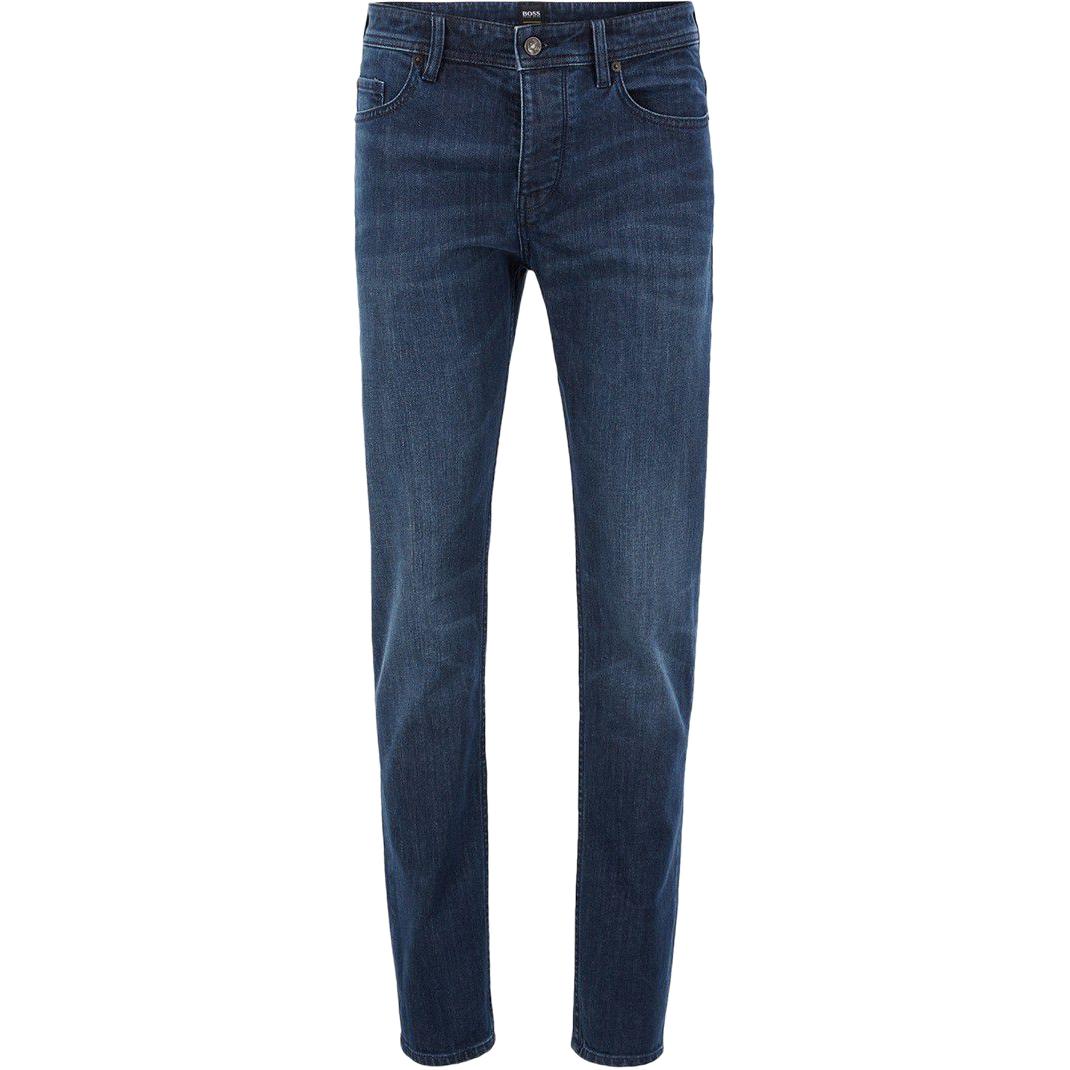 

Hugo Boss Мужские джинсы темно-синего цвета