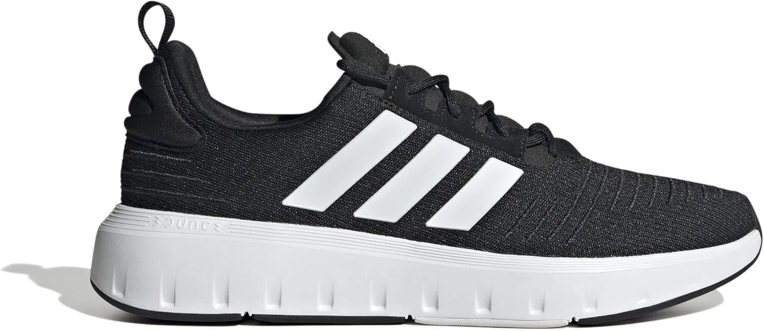 Мужские кроссовки Adidas Swift Run 23 Low (не для футбола), Core Black Ftwr White Ftwr White — фото 2