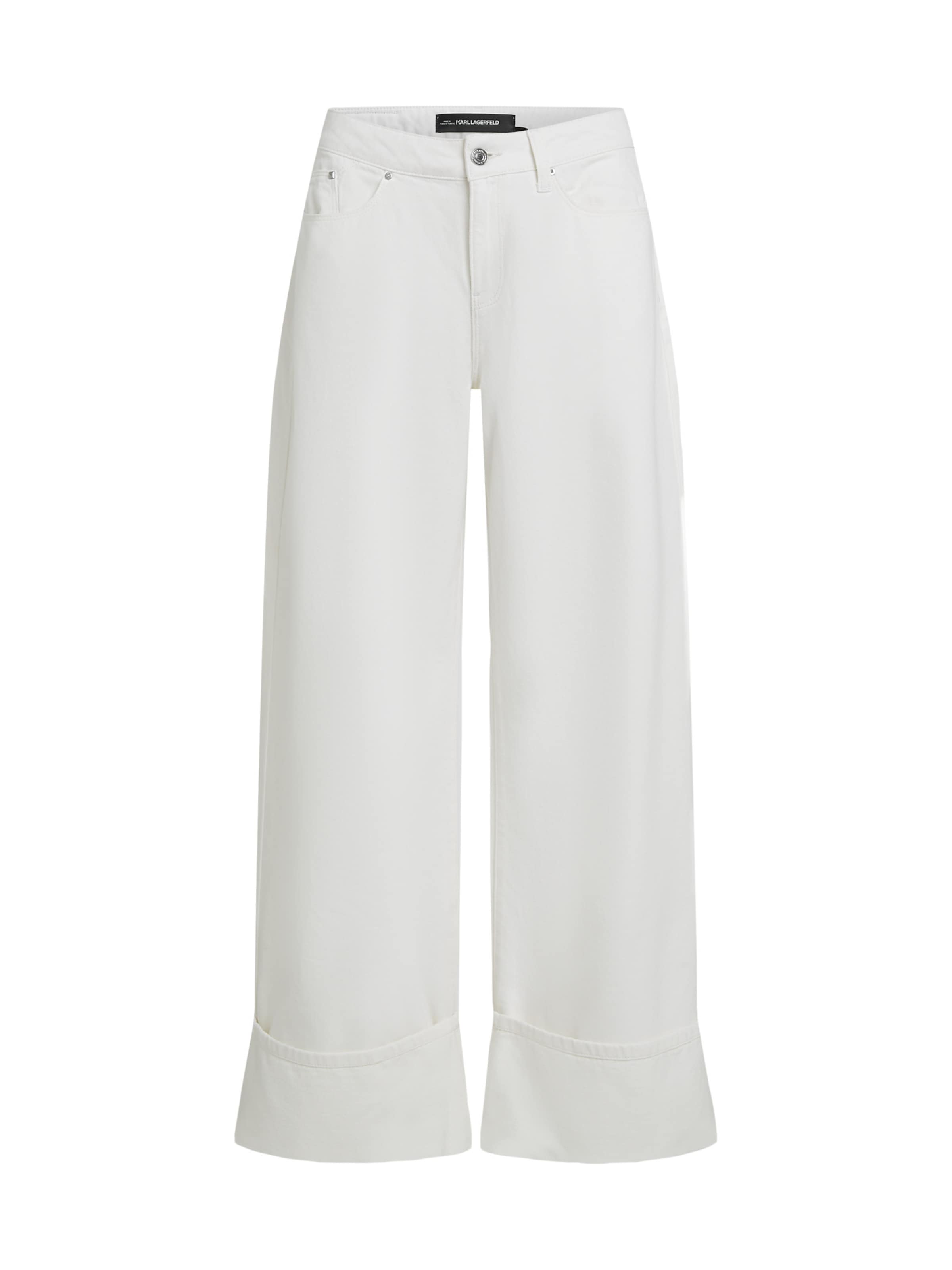 

Karl Lagerfeld Джинсы Wide leg в цвете White