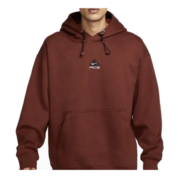 

Толстовка acg therma fit флисовый пуловер с капюшоном Nike, коричневый
