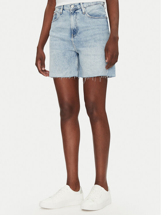 

Джинсовые шорты свободного кроя J20J225155 Calvin Klein Jeans, синий